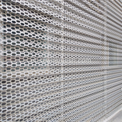 Folha de metal perfurada arquitetônica Screenwall